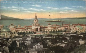 1915 Panama Pacific Expo Main Exhibit Palaces Used Postcard