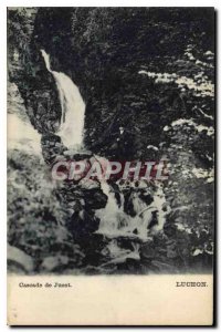 Postcard Old Waterfall of Juzet Luchon