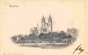 Dom Cathedral Magdeburg Germany 1903 postcard