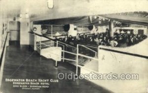 Edge Water Beach Yacht Club, Edgewater Beach Hotel Ferry Boats, Ship 1935 