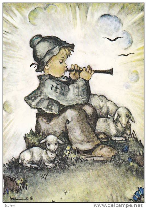 Hummel : The Flute Player , 50-60s