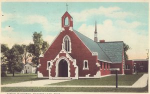 Catholic Church - Buckeye Lake, Ohio Postcard