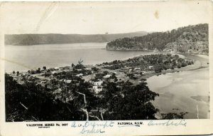 PC CPA AUSTRALIA, VALENTINE SERIES 3697, PATAGONIA, Vintage Postcard (b27075)