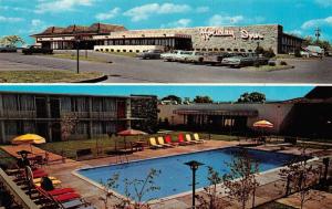 WINCHESTER, VA Virginia  HOLIDAY INN~East  ROADSIDE  Pool  1978 Chrome Postcard