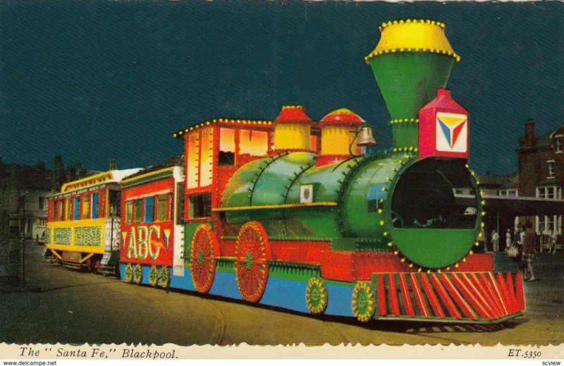 The Santa Fe Train , Blackpool , England , 1956