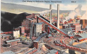 Coal Mining Anthracite Region, Pennsylvania, USA 1948 