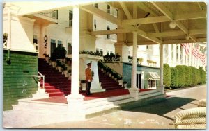 M-30060 Red Carpet in the World Famous Grand Hotel Mackinac Island Michigan