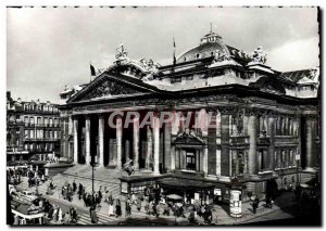 Postcard Modern Brussels Stock Exchange