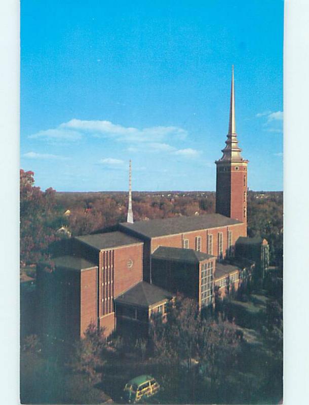 Unused Pre-1980 CHAPEL AT WITTENBERG UNIVERSITY Springfield Ohio OH L7074