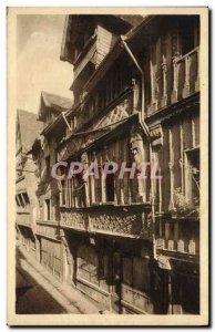Postcard Lisieux Old Manor of the Salamander