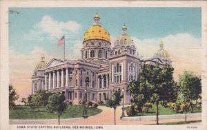 Iowa Des Moines State Capitol Building 1934 Curteich