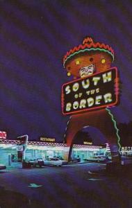 South Carlina South Of The Border On Intersstate (5 Where The Two Carolinas Meet