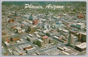 State View~Air View Phoenix Arizona~Vintage Postcard