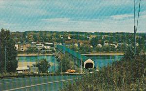 Canada New Brunswick Hartland Longest Covered Bridge In The World