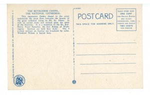 DC - Washington. Wash. Nat. Cathedral, Bethlehem Chapel