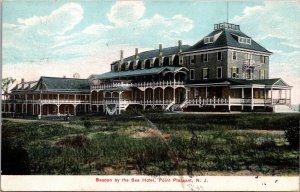 Postcard Beacon by the Sea Hotel in Point Pleasant, New Jersey