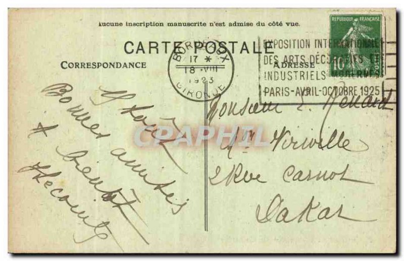 Bordeaux - Rue Ste Catherine - Perfume - jewelry - Old Postcard