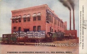 Farmers Co-Operative Produce Co. - Des Moines, Iowa IA  