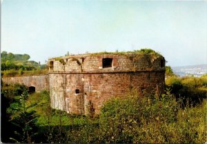 VINTAGE CONTINENTAL SIZE POSTCARD CHATEAU DE BELFORT HISTORICAL FORT