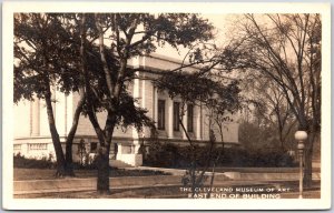 1921 Museum Of Art East End Building Cleveland Ohio OH Posted Postcard