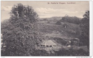 GUILDFORD , Surrey , England , 1900-10s ; St Matha's Chapel