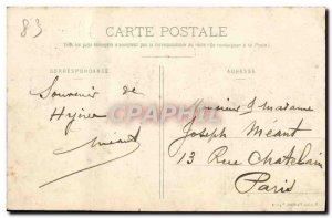 Old Postcard Cote d & # 39Azur of Hyeres Islands & # 39Hyeres