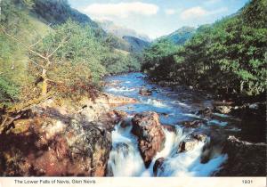 BR89479 the lower falls of nevis glen nevis scotland