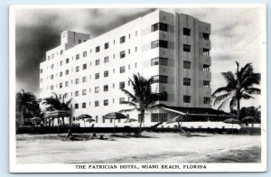 MIAMI BEACH, FL Florida ~ The PATRICIAN HOTEL  ~  c1950s  Postcard