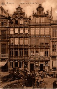 Belgium Bruxelles Maisons de la Grand Place