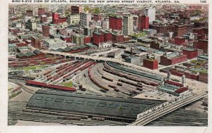 13134 Bird's-Eye View of Atlanta, New Spring Street Viaduct 1925