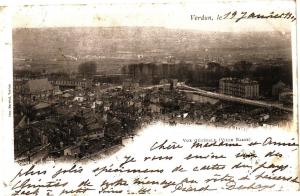 CPA Verdun, le 19 jan. 1901 - Vue générale (Ville Basse) (178512)