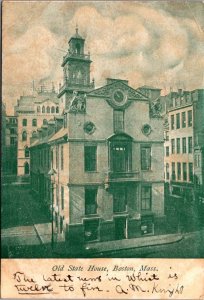 Boston Massachusetts Ma Postcard - Old State House - 1905