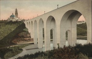 San Diego CA Panama-Calfiornia Internat'l Expo Panama Canal Vintage Postcard