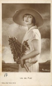 Lya de Putti movie film cinema star beauty actress postcard