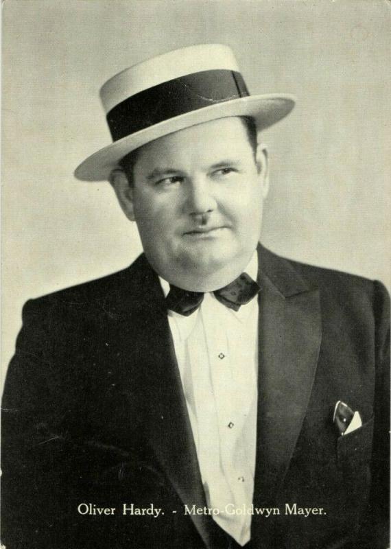 American Silent Film Actor Oliver Hardy (1940s) Metro-Goldwyn Mayer