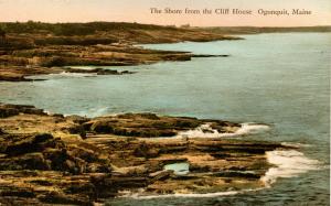 ME - Ogunquit. Shore from the Cliff House