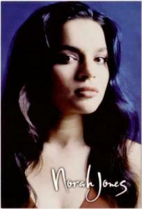 Norah Jones Jazz Singer Portrait Postcard