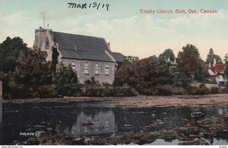 GALT, Ontario, Canada, 1900-10s; Trinity Church