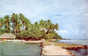 Postcard Oceania French Polynesian - Hotel Bora-Bora in Vaitape