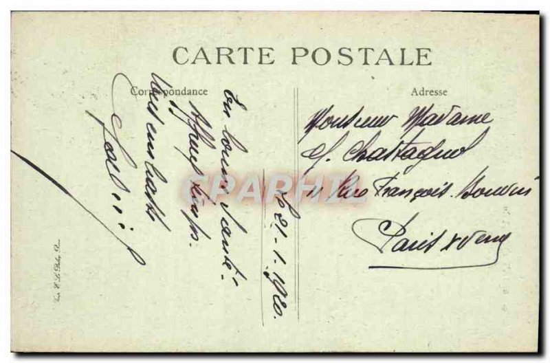 Old Postcard Saint Quentin La Bourse militaria