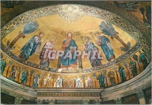 'Postcard Modern Rome basilica''s apse mosaic paul'