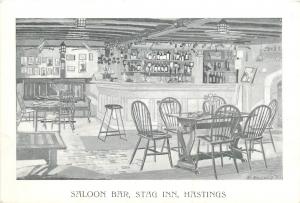 Saloon Bar Stag INN Hastings