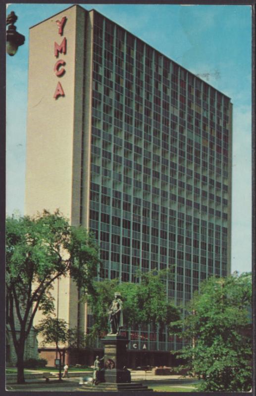 New Central YMCA,Milwaukee,WI Postcard BIN