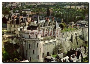 Modern Postcard Chateau Loire Amboise Indre et Loire Chateau XV century