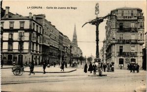 CPA Espagne La Coruna - Calle de Juana de Vega (282543)