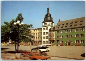 M-23446 Market Square with Town Hall Rudolstadt Germany