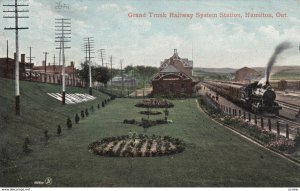 HAMILTON, Ontario, Canada, 1900-10s; Grand Trunk Railway System Station