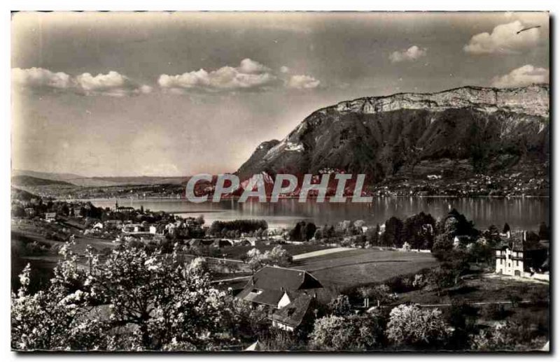 Sevrier - Vue Generale and La Mont Veyrier - Old Postcard