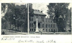 Androscoggin County Buildings in Auburn, Maine