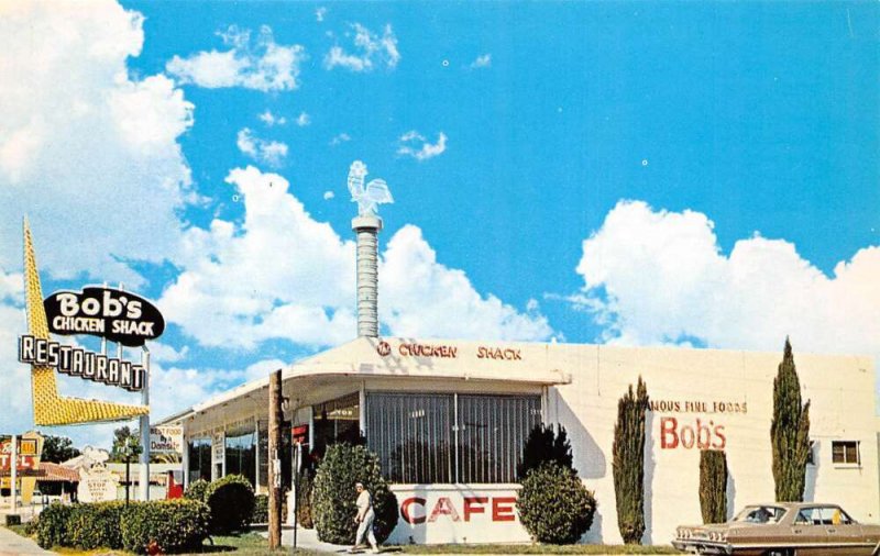 Boulder City Nevada Bob's Chicken Shack Restaurant Vintage Postcard AA59080